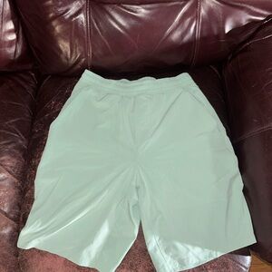 lululemon athletica Men's minty Green Athletic Shorts